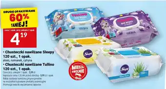 Twój Market Chusteczki nawilżane Sleepy oferta
