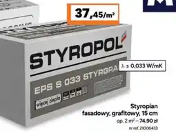 Bricoman Styropian fasadowy, grafitowy oferta