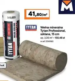 Bricoman Wełna mineralna Tytan Professional, szklana oferta