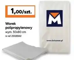 Bricoman Worek polipropylenowy oferta