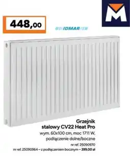 Bricoman Grzejnik stalowy CV22 Heat Pro oferta