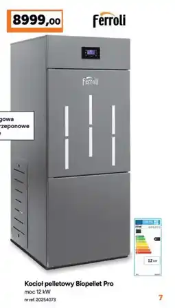Bricoman Kocioł pelletowy Biopellet Pro oferta