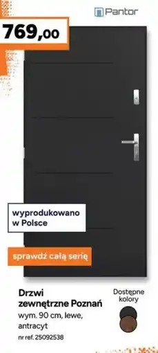 Bricoman Drzwi zewnętrzne Poznań oferta