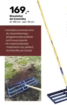 Bricomarche Niwelator do trawnika oferta