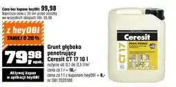 OBI Grunt głęboko penetrujący Ceresit CT 17 oferta