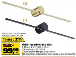 OBI Kinkiet łazienkowy LED Artist oferta