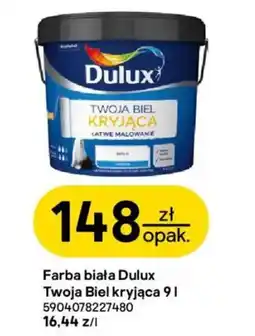 Castorama Farba biała Dulux Twoja Biel kryjąca oferta