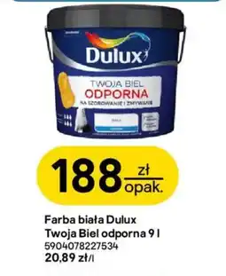 Castorama Farba biała Dulux Twoja Biel odporna oferta