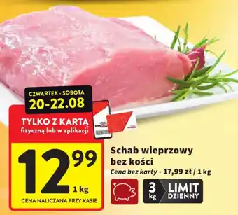 Schab wieprzowy bez kości