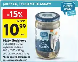 Intermarche Płatki śledziowe BISMARCK oferta