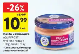 Intermarche Pasta kawiorowa AQUAFROST oferta