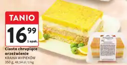 Intermarche Ciasto chrupiące orzeźwienie Kraina Wypieków oferta