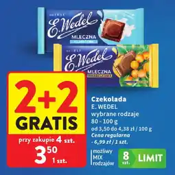 Intermarche Czekolada E. WEDDEL oferta