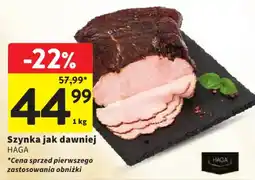 Intermarche Szynka jak dawniej HAGA oferta