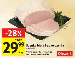 Intermarche Szyinka biała bez wędzenia Olewnik oferta