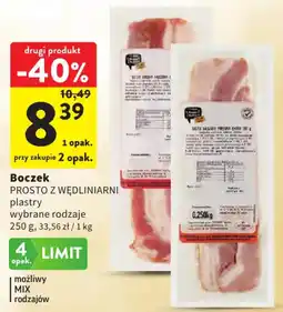 Intermarche Boczek PROSTO Z WĘDLINIARNI oferta
