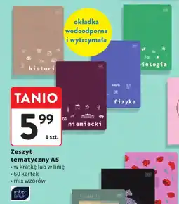 Intermarche Zeszyt tematyczny A5 oferta