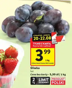 Intermarche Śliwka luz oferta