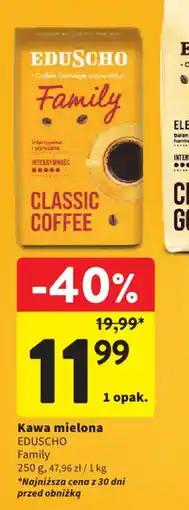 Intermarche Kawa mielona EDUSCHO Family oferta