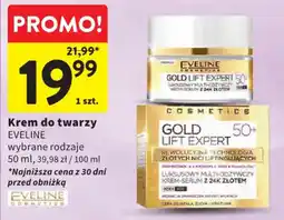 Intermarche Krem do twarzy EVELINE GOLD LIFT EXPERT 50+ oferta
