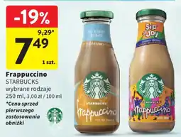 Intermarche Frappuccino STARBUCKS oferta