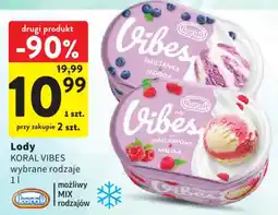 Intermarche Lody koral vibes wybrane rodzaje oferta