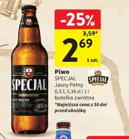 Intermarche Piwo SPECJAL Jasny Pełny oferta