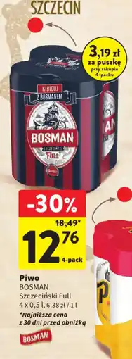 Intermarche Piwo BOSMAN Szczeciński Full oferta