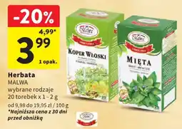 Intermarche Herbata MALWA oferta