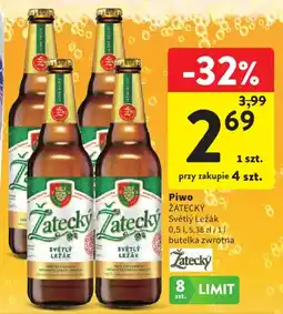 Intermarche Piwo Žatecký Světlý Ležák oferta