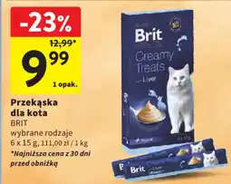 Intermarche Przekąska dla kota BRIT oferta