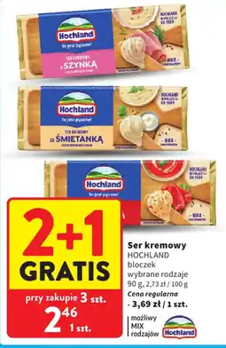 Intermarche Ser kremowy HOCHLAND bloczek oferta