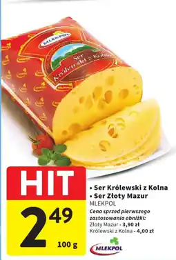 Intermarche Ser Królewski z Kolna MLEKPOL oferta
