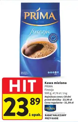 Intermarche Kawa mielona PRIMA Finezja oferta