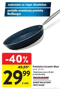Intermarche Patelnia Ceramic Blue oferta