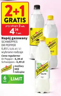 Intermarche Napój gazowany SCHWEPPES DR PEPPER oferta