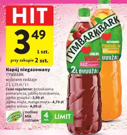 Intermarche Napój niegazowany TYMBARK wybrane rodzaje oferta