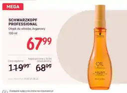 Rossmann Olejek do włosów Arganowy Schwarzkopf Professional Oil Ultime oferta