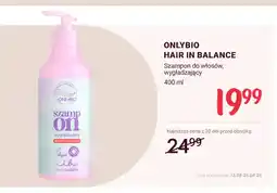 Rossmann Szampon do włosów wygładzający OnlyBio Hair in Balance oferta