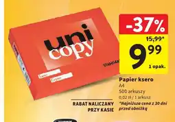 Intermarche Papier ksero Uni Copy A4 oferta