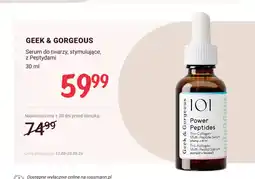 Rossmann Serum do twarzy stymulujące Geek & Gorgeous 101 Power Peptides oferta