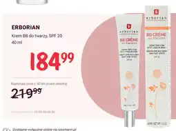 Rossmann Krem BB do twarzy Erborian SPF 20 oferta