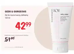 Rossmann Żel do mycia twarzy Geek & Gorgeous Jelly Joker delikatny oferta