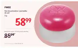 Rossmann Róż do policzków i pomadka do ust Fwee oferta