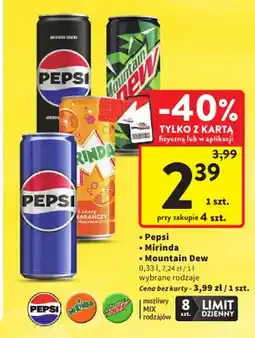 Intermarche Napój gazowany Pepsi oferta