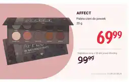 Rossmann Paleta cieni do powiek Affect Naturally Matt oferta