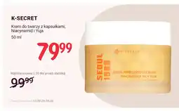 Rossmann Krem do twarzy z kapsułkami K-Secret Seoul 1988 Niacynamid i Yuja oferta