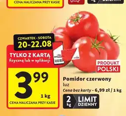 Intermarche Pomidor czerwony luz oferta