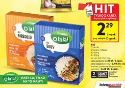 Intermarche Ryż biały O la la! 4-pak oferta