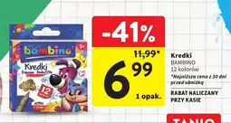 Intermarche Kredki Bambino 12 kolorów oferta